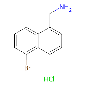 (5-溴萘-1-基)甲胺盐酸盐