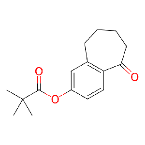 5-氧代-6,7,8,9-四氢-5H-苯并[7]环戊-2-基新戊酸酯