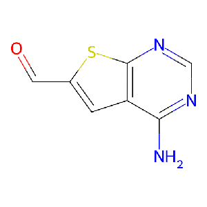 4-氨基噻吩并[2,3-d]嘧啶-6-甲醛