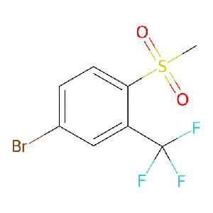 1-溴-4-(甲基磺酰基)-3-(三氟甲基)苯