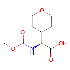 (S)-2-((甲氧基羰基)氨基)-2-(四氢-2H-吡喃-4-基)乙酸