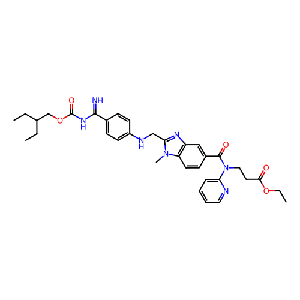 3-(2-(((4-(N-((2-乙基丁氧基)羰基)氨基甲脒酰基)苯基)氨基)甲基)-1-甲基-N-(吡啶-2-基)-1H-苯并[d]咪唑-5-甲酰胺基)丙酸乙酯（达比加群杂质）,1610758-20-7