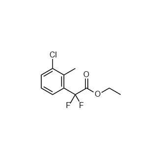 2-(3-氯-2-甲基苯基)-2,2-二氟乙酸乙酯