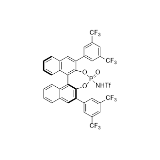 N-[(11bS)-2,6-双[3,5-二三氟甲基苯基]-4-氧-联萘并[2,1-d:1',2'-f][1,3,2]二氧磷杂-4-基]-1,1,1-三氟甲磺酰胺