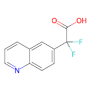 2,2-二氟-2-(喹啉-6-基)乙酸