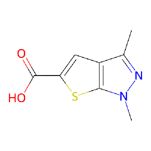 1,3-二甲基-1H-噻吩[2,3-c]吡唑-5-甲酸