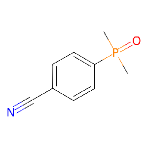 4-(二甲基磷?；?苯甲腈