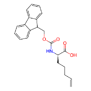 (R)-2-((((9H-芴-9-基)甲氧基)羰基)氨基)庚-6-烯酸
