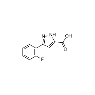 3-(2-氟苯基)-1H-吡唑-5-羧酸