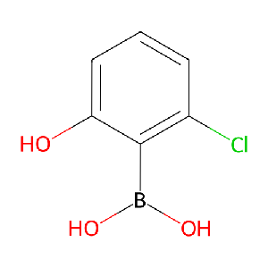 2-氯-6-羟基苯基硼酸