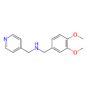 N-(3,4-二甲氧基苄基)-1-(吡啶-4-基)甲胺