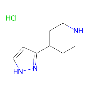 4-(1H-吡唑-3-基)哌啶二盐酸盐