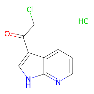 2-氯-1-(1H-吡咯并[2,3-b]吡啶-3-基)乙-1-酮盐酸盐