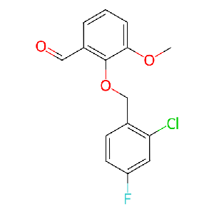 2-((2-氯-4-氟苄基)氧基)-3-甲氧基苯甲醛