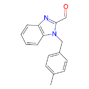 1-(4-甲基苄基)-1H-苯并[d]咪唑-2-甲醛