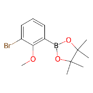 2-(3-溴-2-甲氧基苯基)-4,4,5,5-四甲基-1,3,2-二氧杂硼烷