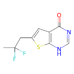 6-(2,2-二氟丙基)噻吩并[2,3-d]嘧啶-4(3H)-酮