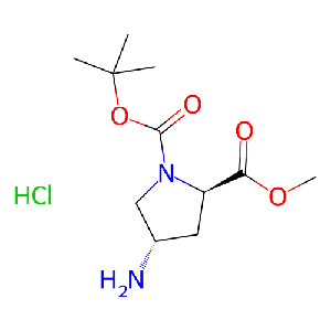 (2R,4S)-N-Boc-4-氨基吡咯烷-2-羧酸甲酯盐酸盐