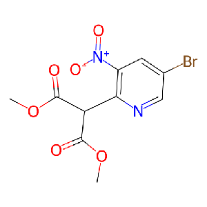 2-（5-溴-3-硝基吡啶-2-基）丙二酸二乙酯