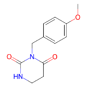 3-(4-甲氧基苄基)-二氢嘧啶-2,4(1H,3H)-二酮