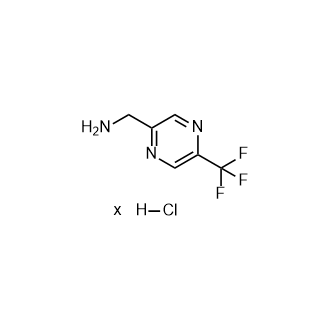 (5-(三氟甲基)吡嗪-2-基)甲胺盐酸盐 (1:x)