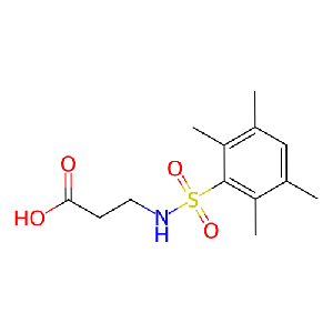 3-((2,3,5,6-四甲基苯基)磺酰氨基)丙酸