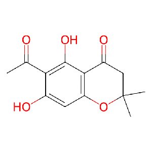 6-乙酰基-5,7-二羟基-2,2-二甲基苯并吡喃-4-酮