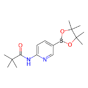 N-(5-(4,4,5,5-四甲基-1,3,2-二氧杂硼杂环戊烷-2-基)吡啶-2-基)新戊酰胺