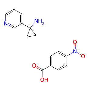 1-(吡啶-3-基)环丙胺双(4-硝基苯甲酸酯),1820650-49-4