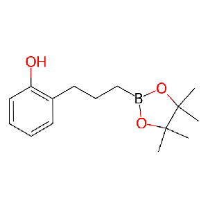 2-(3-(4,4,5,5-四甲基-1,3,2-二氧硼烷-2-基)丙基)苯酚