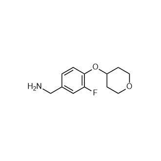 (3-氟-4-((四氢-2H-吡喃-4-基)氧基)苯基)甲胺
