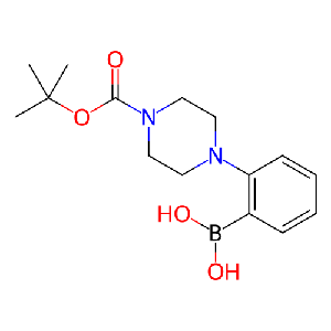 4-(2-(4,4,5,5-四甲基-1,3,2-二氧硼杂环戊烷-2-基)苯)哌嗪-1-羧酸叔丁酯,1073354-59-2