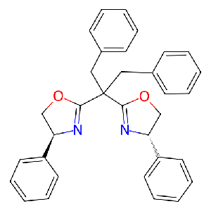 (4S,4'S)-2,2'-(1,3-二苯基丙烷-2,2-二基)双(4-苯基-4,5-二氢噁唑),319489-87-7