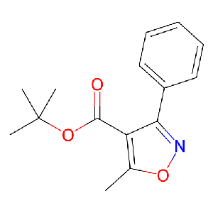 5-甲基-3-苯基异噁唑-4-羧酸叔丁酯,211429-79-7