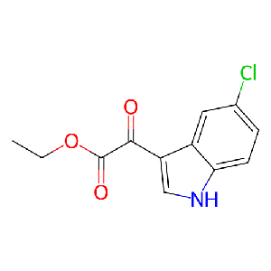 2-(5-氯-1H-吲哚-3-基)-2-氧代乙酸乙酯