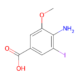 4-氨基-3-碘-5-甲氧基苯甲酸,1260785-20-3