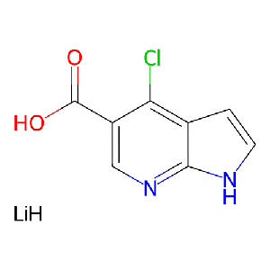 4-氯-1H-吡咯并[2,3-b]吡啶-5-羧酸锂