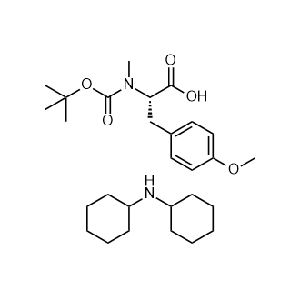 (S)-2-((叔丁氧基羰基)(甲基)氨基)-3-(4-甲氧基苯基)丙酸酯二环己胺盐
