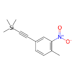 三甲基((4-甲基-3-硝基苯基)乙炔基)硅烷