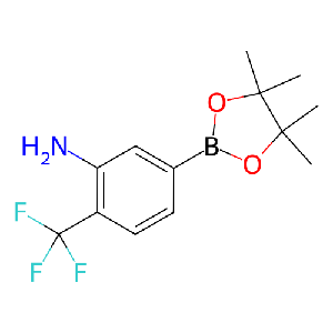 5-(4,4,5,5-四甲基-1,3,2-二氧硼戊环-2-基)-2-(三氟甲基)苯胺