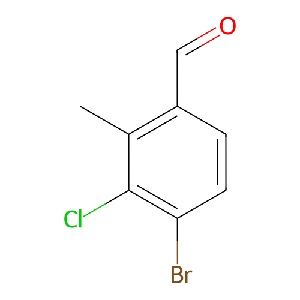 4-溴-3-氯-2-甲基苯甲醛,1224604-13-0