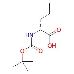 (R)-2-((叔丁氧基羰基)氨基)戊酸