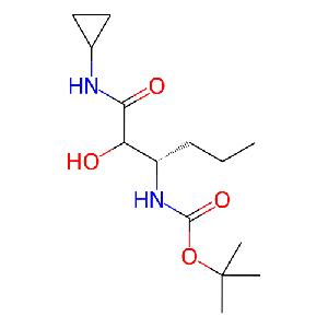 N-[(1S)-1-[2-(环丙基氨基)-1-羟基-2-氧代乙基]丁基]-氨基甲酸叔丁酯