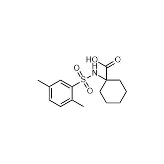 1-(2,5-二甲基苯基磺酰胺)环己羧酸