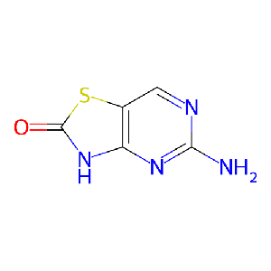 5-氨基噻唑并[4,5-d]嘧啶-2(3H)-酮,848691-22-5