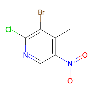 3-溴-2-氯-4-甲基-5-硝基吡啶,1049706-73-1
