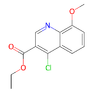 4-氯-8-甲氧基喹啉-3-羧酸乙酯