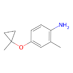 2-甲基-4-(1-甲基环丙氧基)苯胺