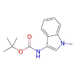 (1-甲基-1H-吲哚-3-基)氨基甲酸叔丁酯