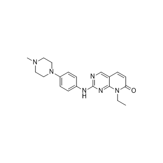 8-乙基-2-((4-(4-甲基哌嗪-1-基)苯基)氨基)吡啶并[2,3-d]嘧啶-7(8H)-酮